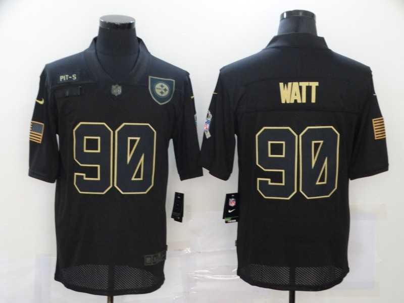Nike Steelers 90 T.J. Watt Black 2020 Salute To Service Limited Jersey,We sell and wholesale Nike Steelers 90 T.J. Watt Black 2020 Salute To Service Limited Jersey on line form chian!
